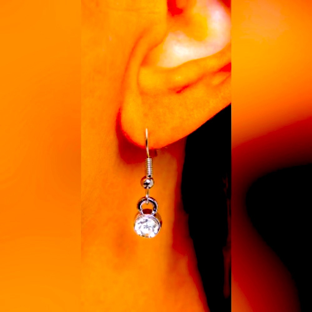 🖤🤍🖤 “SOFT-HEARTED STYLE” BLACK NECKLACE WITH FREE EARRINGS ~ PAPARAZZI❗️🖤🤍🖤 - Picture 5 of 5